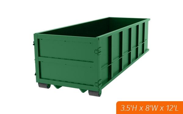 you can typically rent a 10 yard dumpster for 7-14 days, but the rental period can vary depending on the rental company